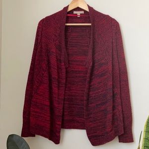 Banana Republic Cable Knit Shawl Cardigan sweater XS petite